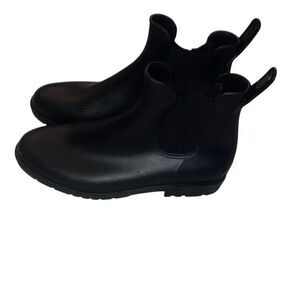 Chelsea Black Rain Bootie